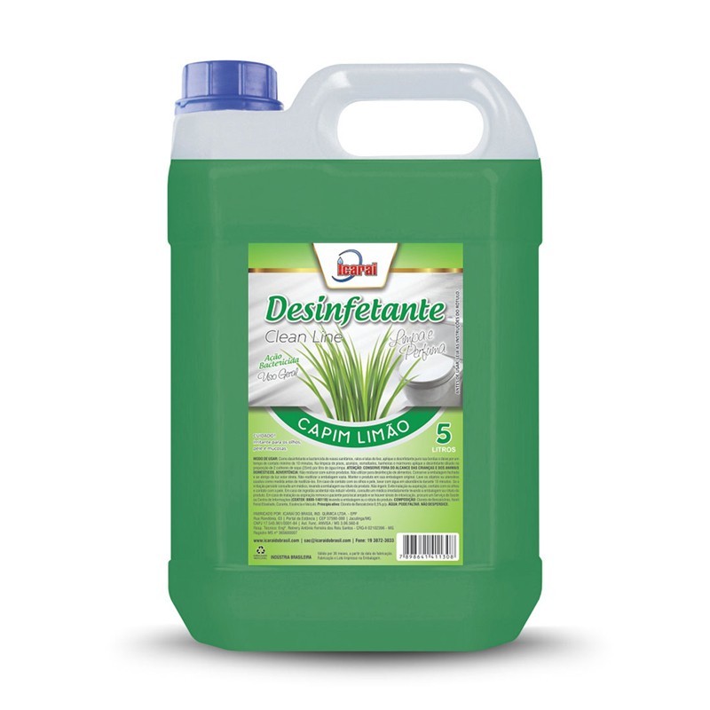 Desinfetante Capim Limão 5L